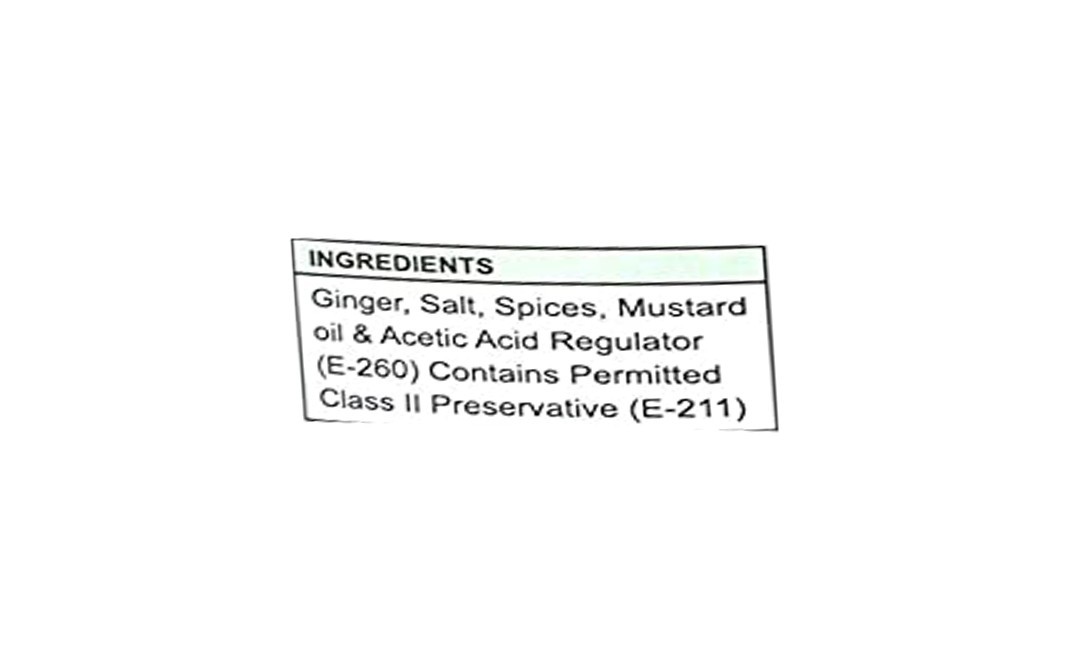 Favor8 Ginger Pickle    Pack  350 grams